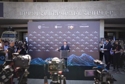 "The Military-Industrial Sector Has Generated Around 70 Billion AMD in Economic Turnover" — Mkhitar Hayrapetyan Welcomes RISE Powered by Silicon Mountains 2026 Participants