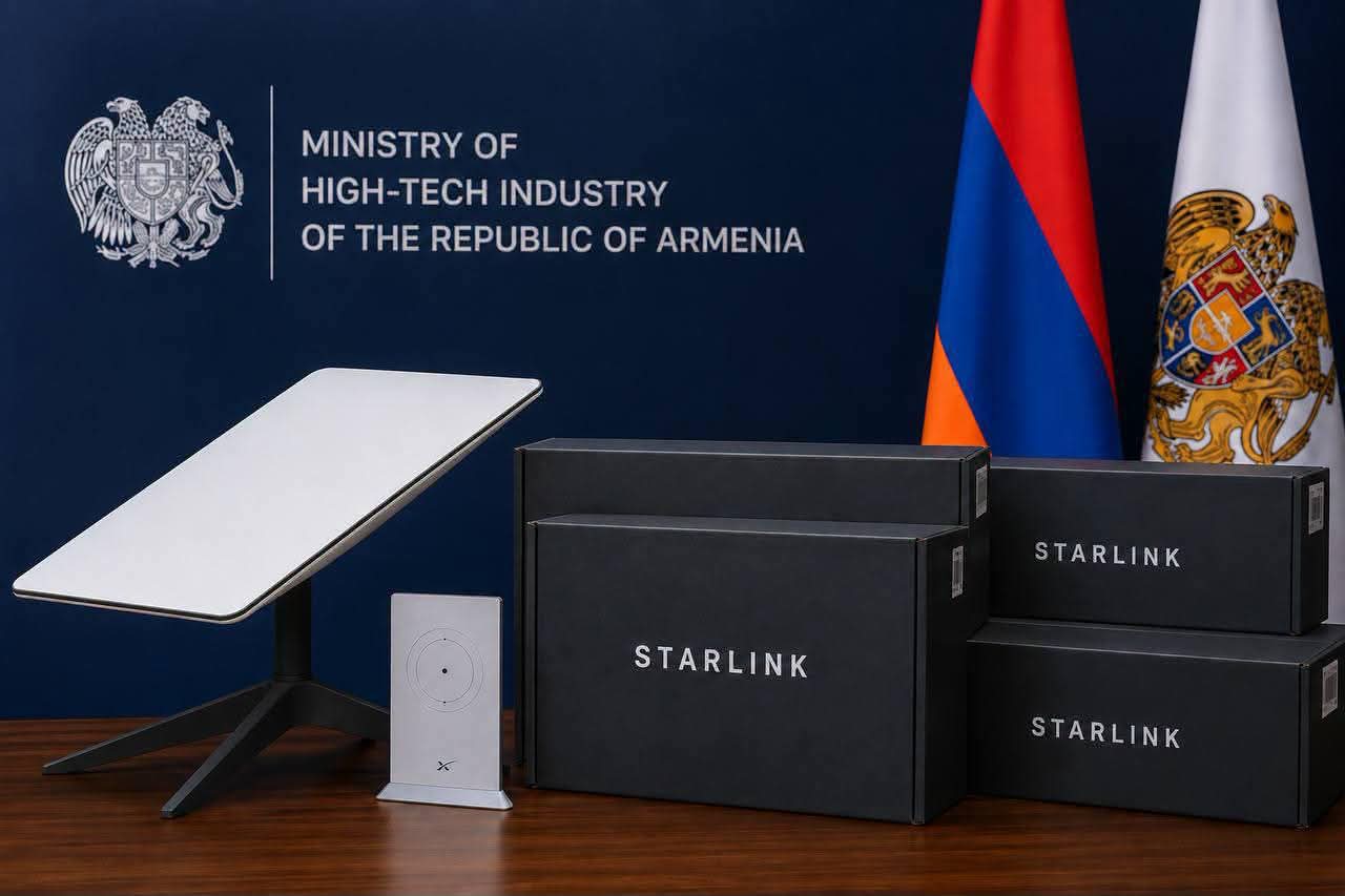 Starlink-ը Հայաստանին նվիրաբերել է ևս 56 սարքավորում՝ արտակարգ իրավիճակներում ինտերնետ կապի կայունությունն ամրապնդելու նպատակով