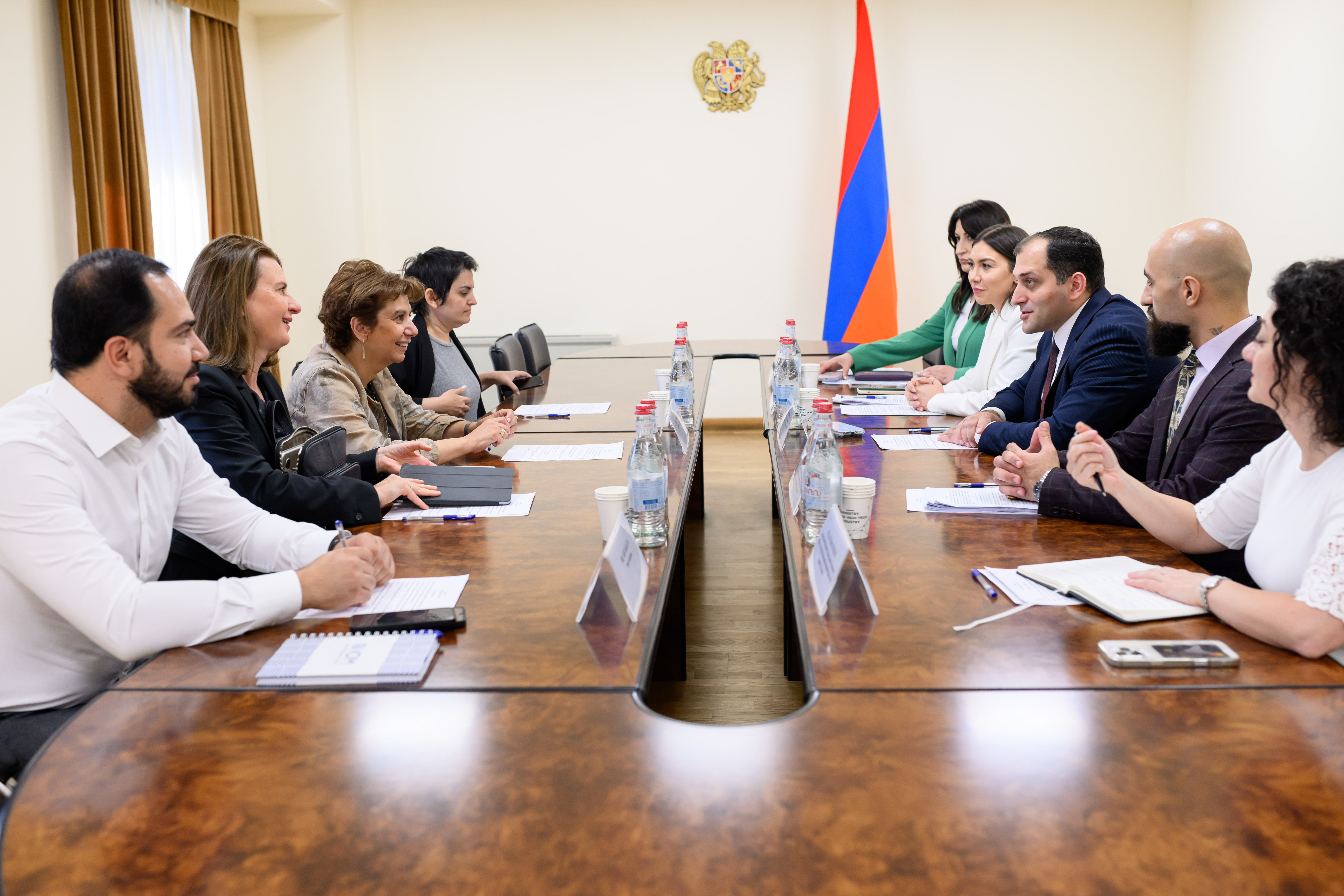 ՀՀ ԲՏԱ և ԱԲ նախարարությունում քննարկվել են միգրացիոն տվյալների կառավարման համակարգի արդիականացման հնարավորությունները