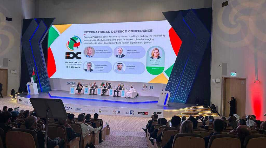 Министр высокотехнологической промышленности РА Роберт Хачатрян принял участие в открытии Международной конференции по обороне  (IDC)