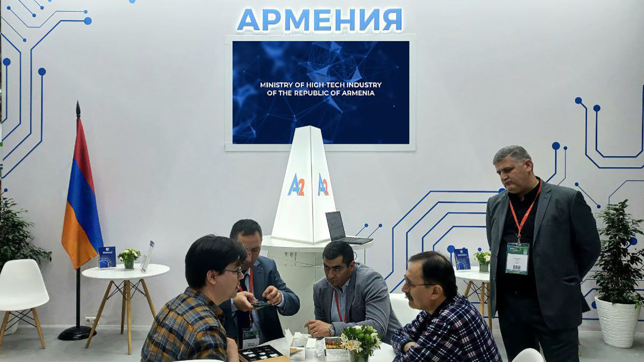 Armenian companies participating in “ExpoElectronica 2023” presented their achievements