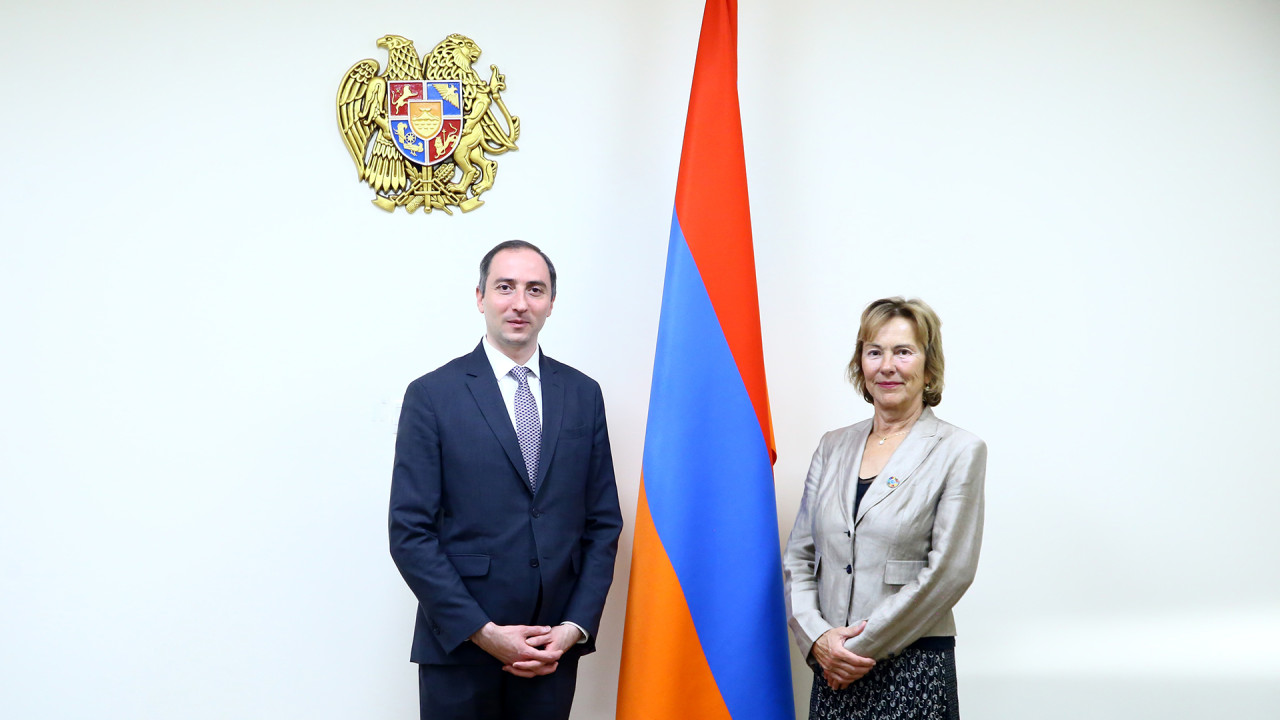 Minister Robert Khachatryan received the Executive Secretary of the UN Economic Commission for Europe