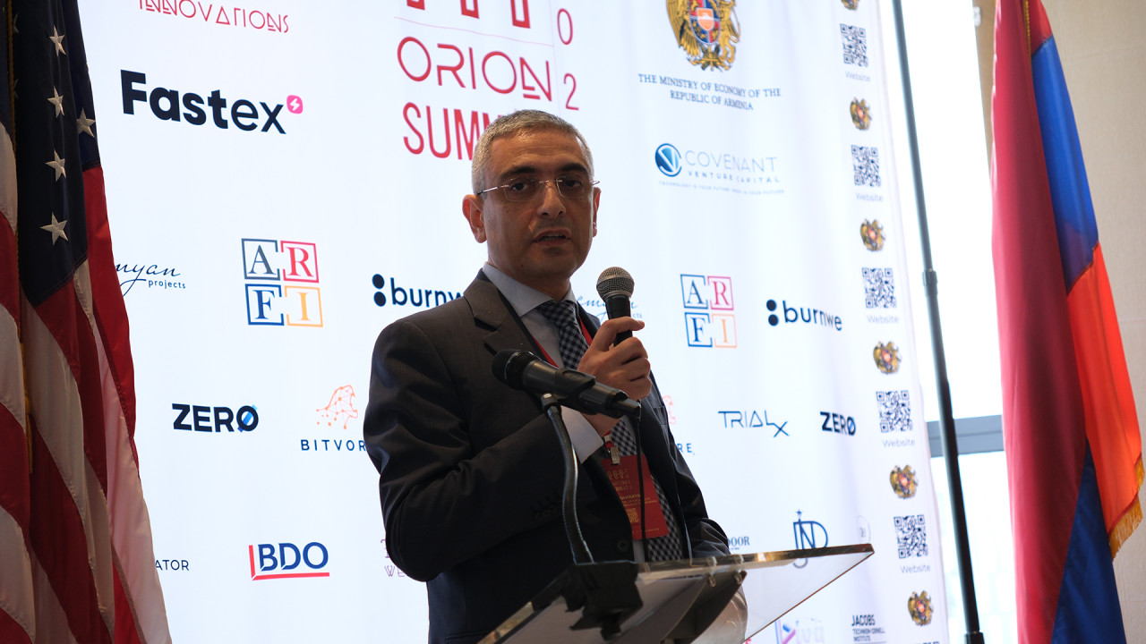 Заместитель министра Давид Саакян провел ряд встреч в рамках саммита «Orion Summit 2023»