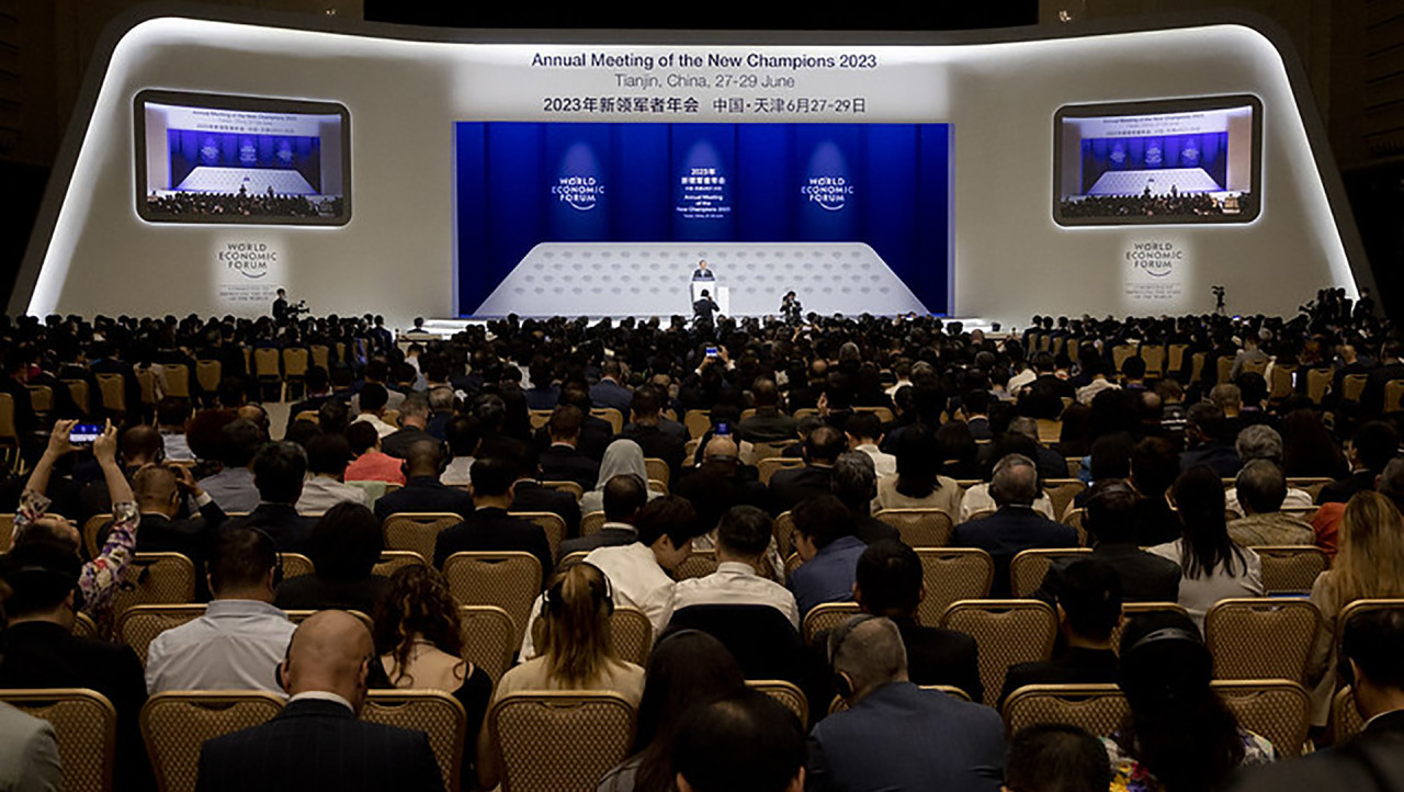Первый заместитель министра Геворг Манташян принял участие в 14-м ежегодном заседании Всемирного экономического форума