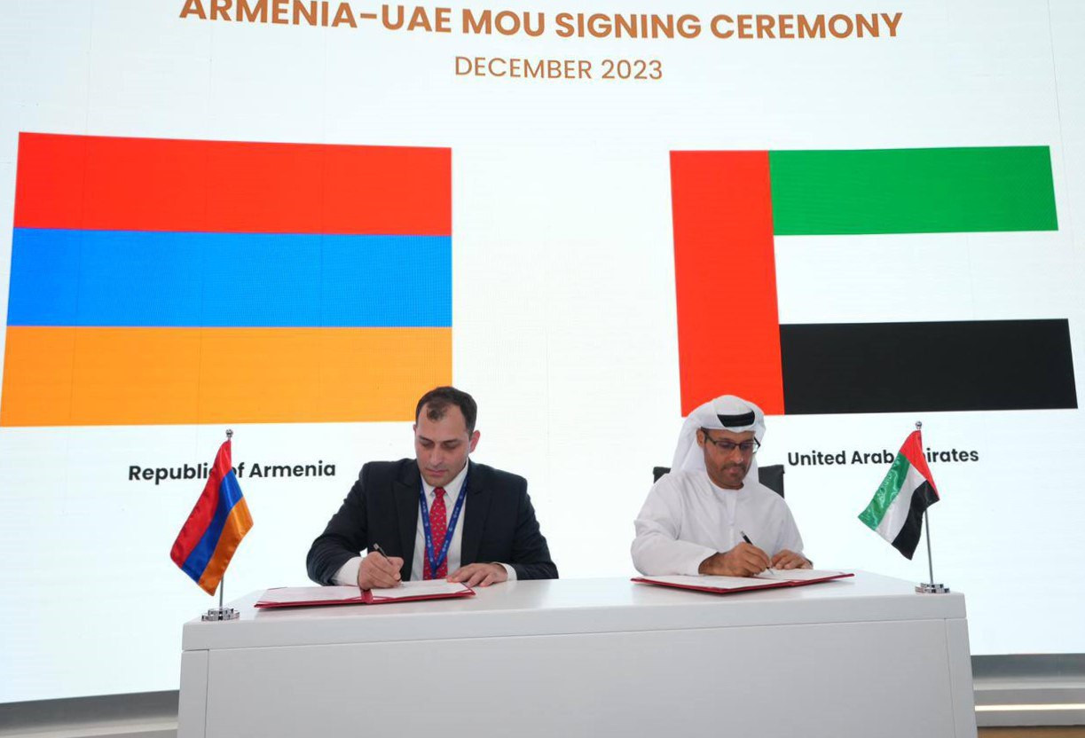 A Memorandum of Understanding on “Cyber Security Cooperation” was signed in the UAE