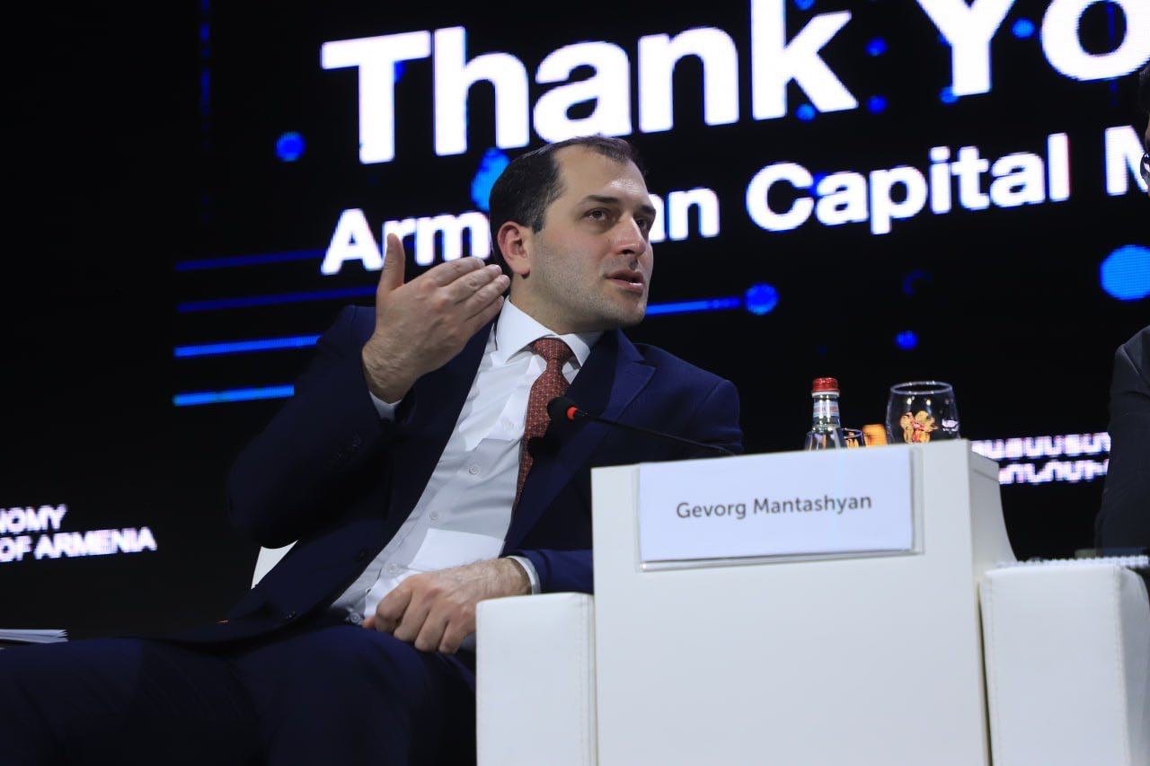 Геворг Манташян принял участие в форуме «Рынки капитала Армении: взгляд в будущее»