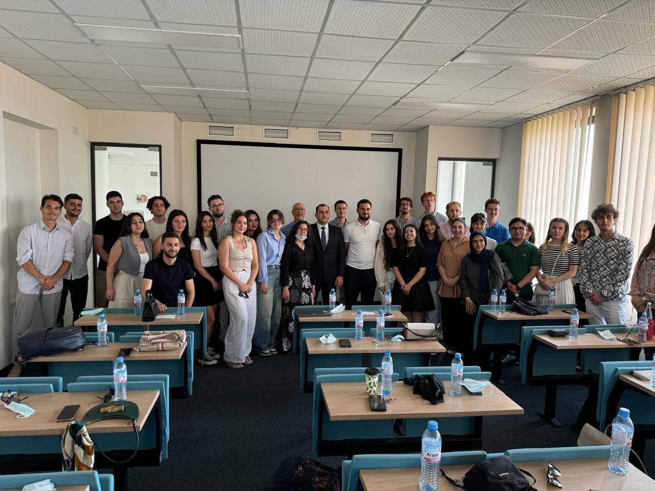 Gevorg Mantashyan delivered a lecture to the students of the Faculty of Law of Humboldt University