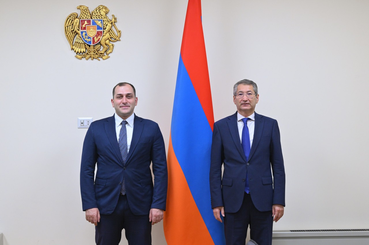 Effective Collaboration Experience in Tech between Armenia and Kazakhstan: Gevorg Mantashyan received Ambassador Bolat Imanbayev