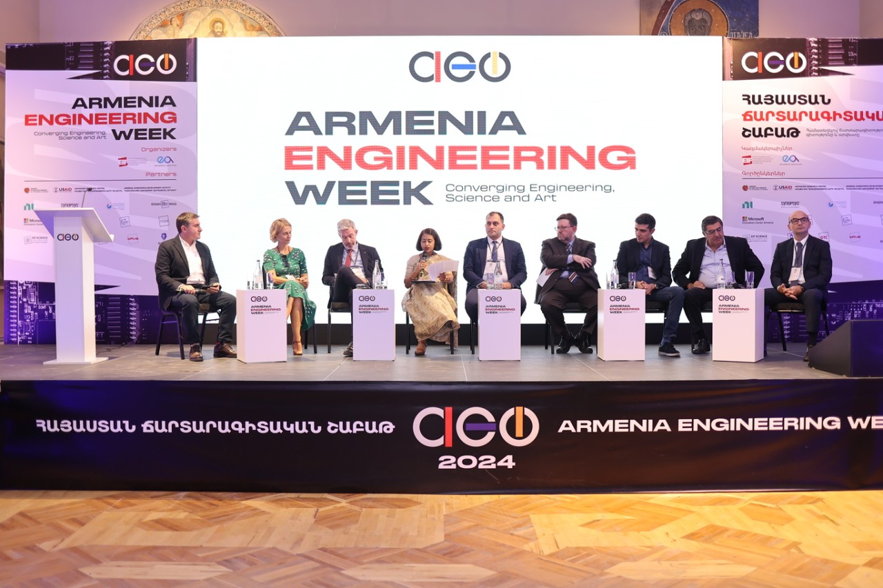 Gevorg Mantashyan Attends the Opening Ceremony of Armenia-Engineering Week 2024