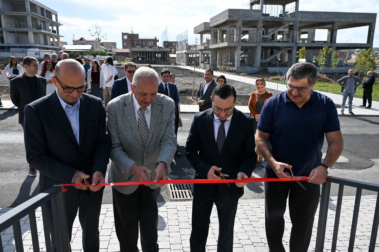 The First Resident Company in the Second Part of Engineering City: Mkhitar Hayrapetyan Attended the Opening Ceremony