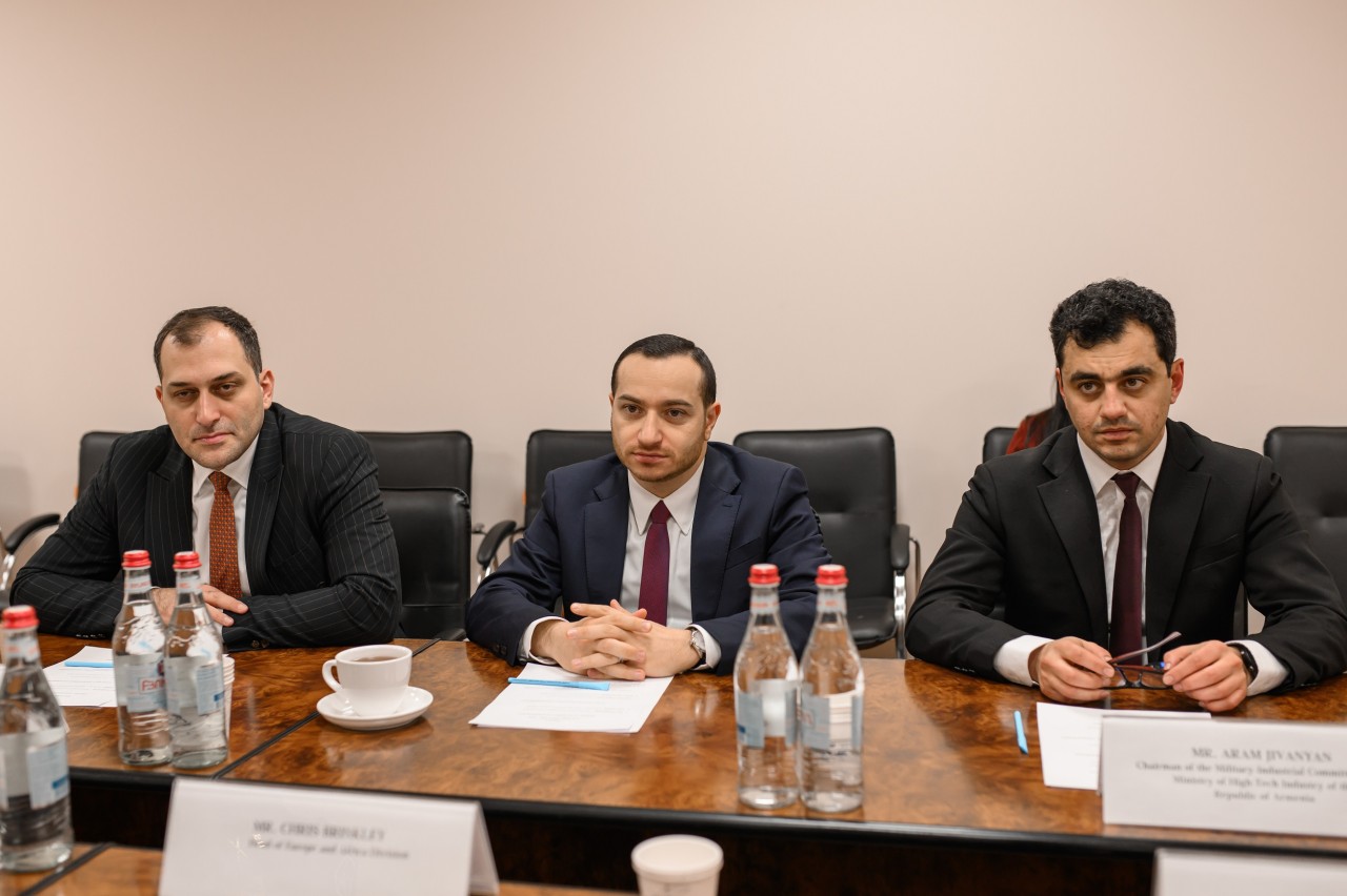 ԲՏԱ նախարար Մխիթար Հայրապետյանն ընդունել է ամերիկյան Shield AI ընկերության ներկայացուցիչներին