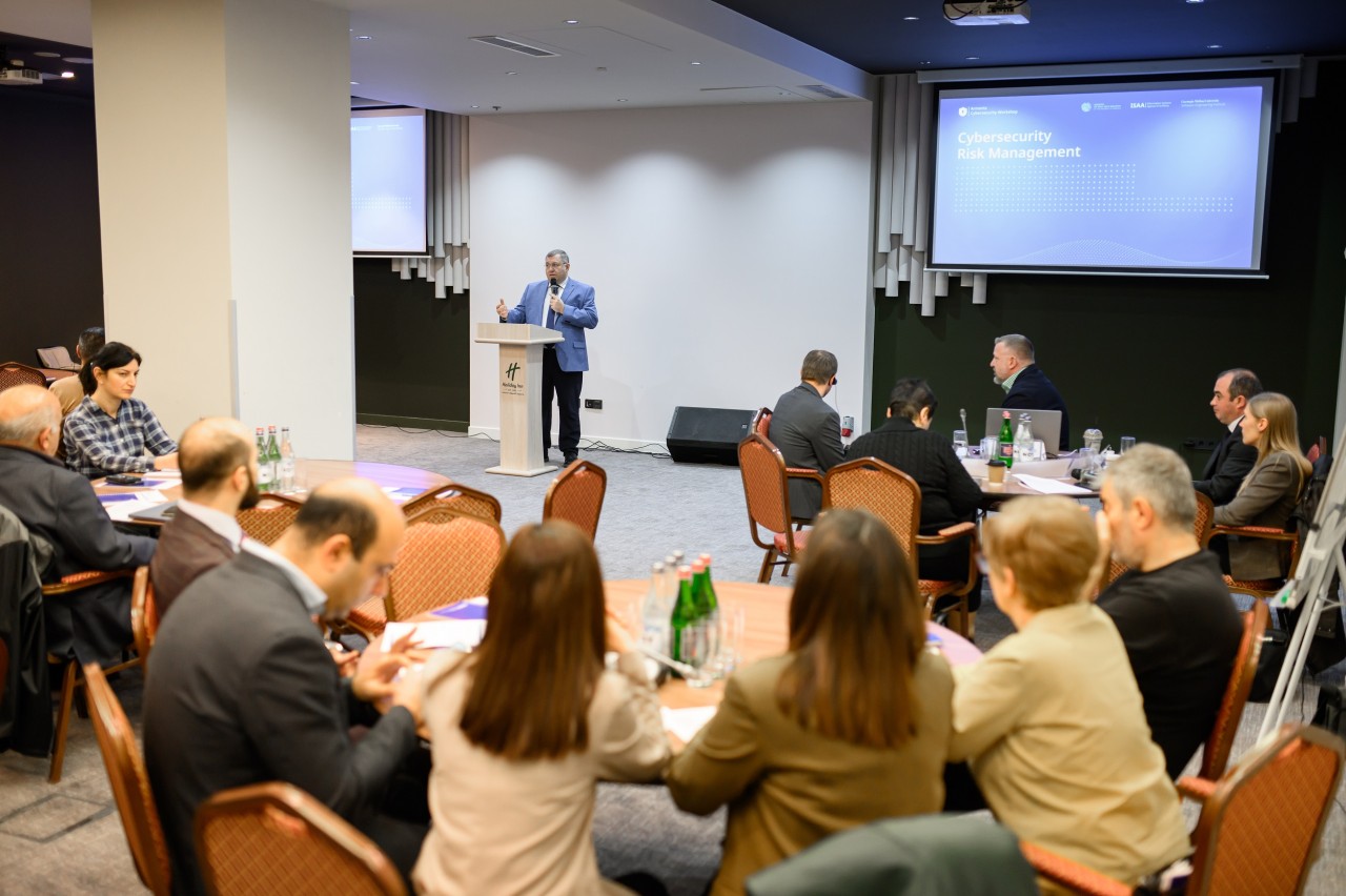 Նախարարի տեղակալ Ռուբեն Սիմոնյանը մասնակցել է «Կիբեռանվտանգության ռիսկերի կառավարում» խորագրով աշխատաժողովին